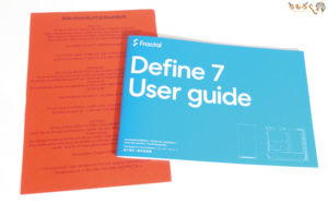Define 7をレビュー（付属品）