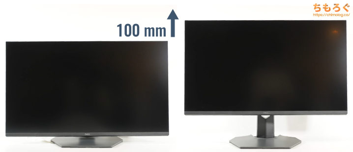 DELL G3223Qをレビュー(エルゴノミクスと調整機能)