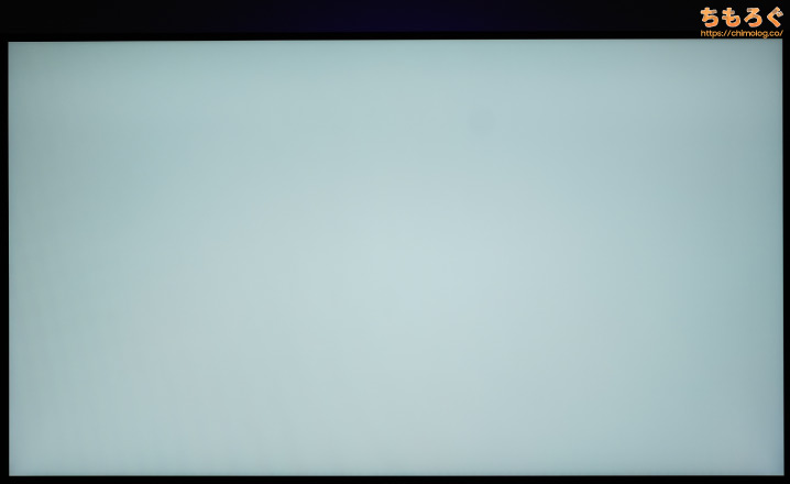 DELL G3223Qをレビュー(パネルの均一性)